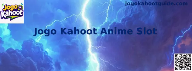 Interface Interativa e Mecânicas do Jogo Kahoot Anime Slot
