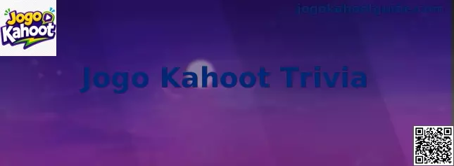 Jogo Kahoot Trivia em uma atividade interativa de perguntas e respostas