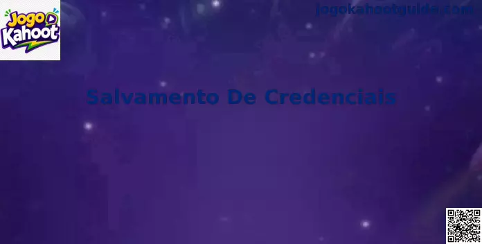 Interface de Salvamento de Credenciais e Segurança Digital