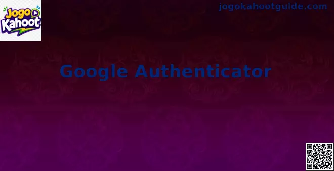 Interface de configuração do Google Authenticator para proteção em duas etapas