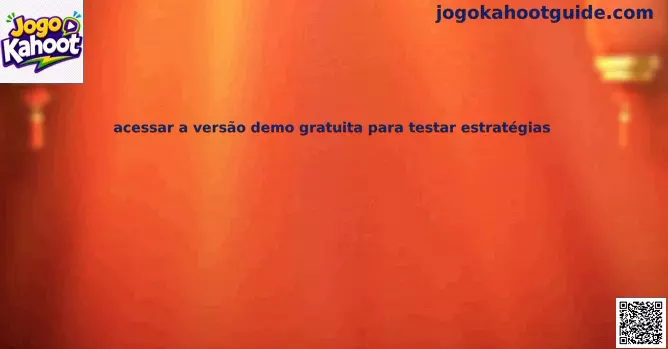 Demo estratégias Kahoot
