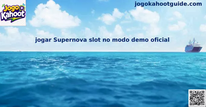 Interface do jogo de caça-níqueis Supernova slot no modo demo oficial