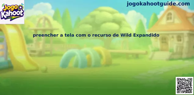 Recurso de preencher a tela com o recurso de Wild Expandido nos slots brasileiros