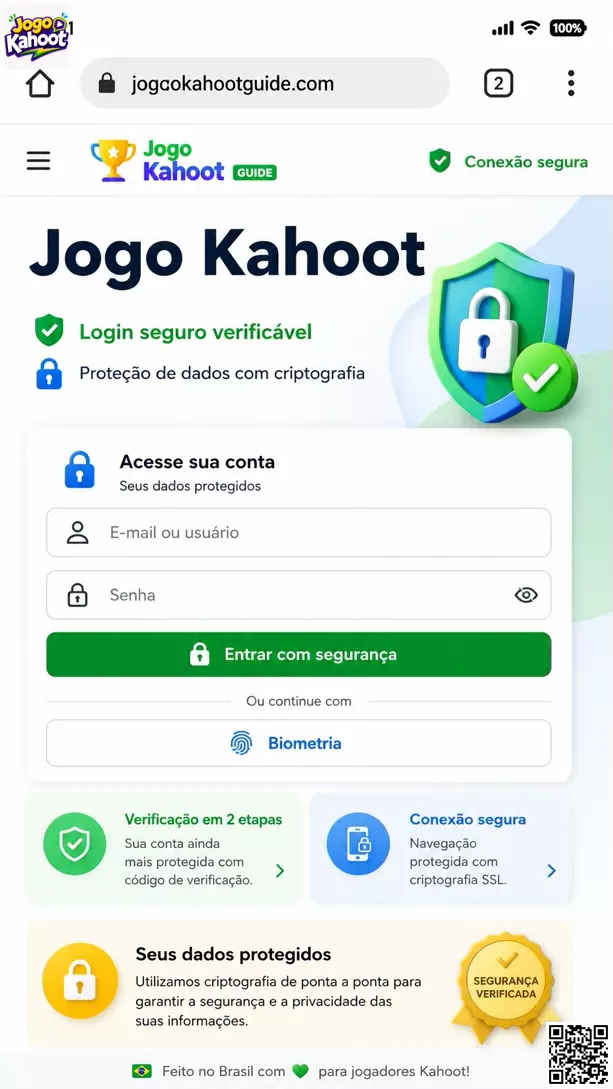 Segurança no Login