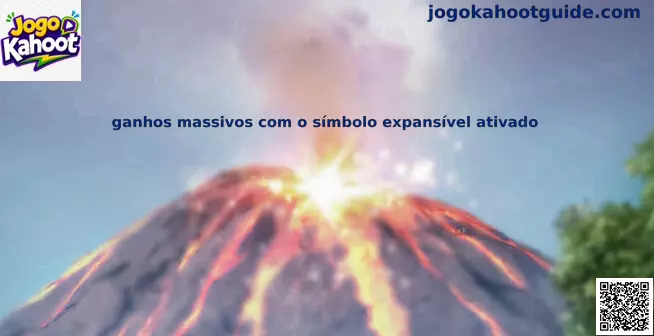 Demonstração gráfica da mecânica de ganhos massivos com o símbolo expansível ativado no Kahoot