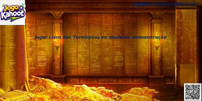 Demonstração do jogo Livro das Termópilas no Kahoot