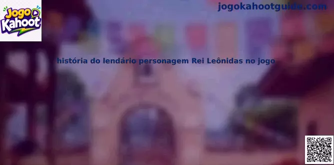 História do lendário personagem Rei Leônidas no jogo